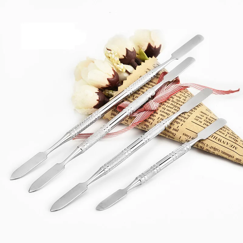 Четыре лилии 1 шт. Профессиональный смешивающий шпатель из нержавеющей стали с