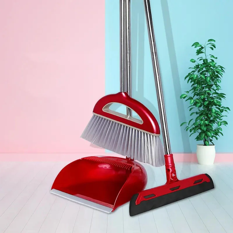 

Набор волшебной щетки и пылесборника, комбинированная щетка, домашняя напольная щетка с антипригарным покрытием, мягкая щетка, скребок для ...