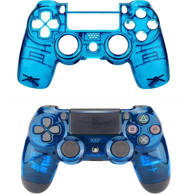 Прозрачная Лицевая панель контроллера PS4 Pro передняя оболочка верхняя крышка