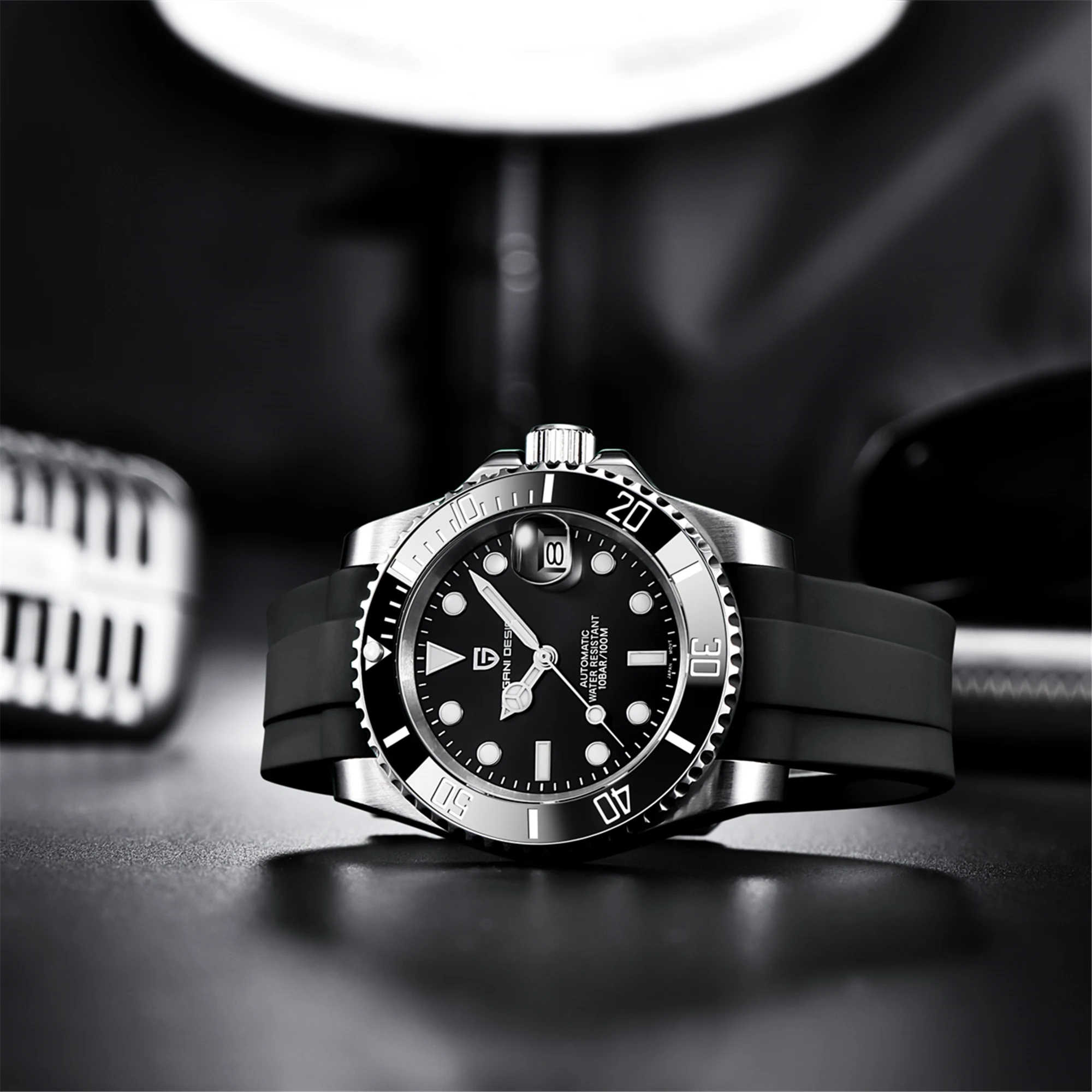

PAGANI Design Men's Mechanical Watch Sapphire Glass Waterproof Men's Watch Stainless Steel Men's Clock Men Quartz Wristwatches