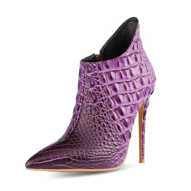 Olomm/женские зимние ботильоны ручной работы пикантные ботинки на высоком тонком