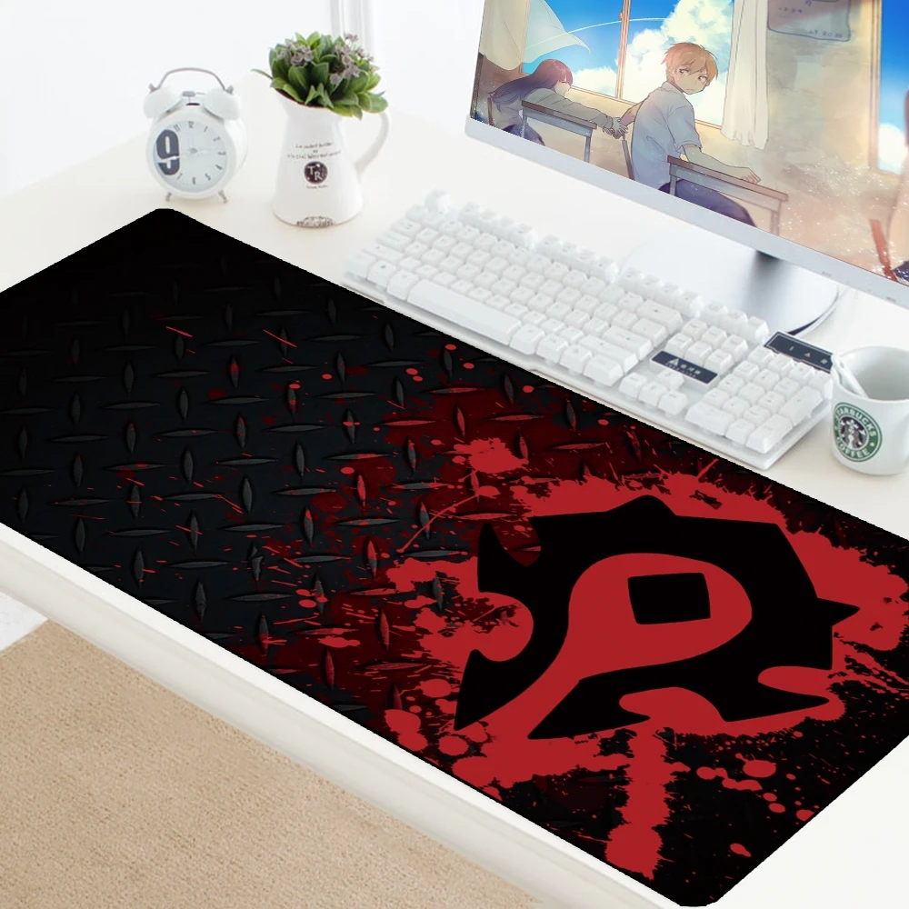 Игровой коврик для мыши World of Warcraft большой Настольный скоростных игр с фиксацией