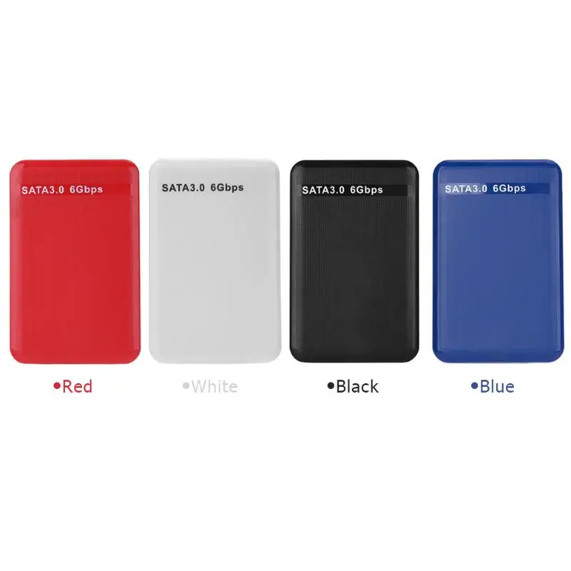 

VKTECH 2.5 inch HDD Enclosure USB3.0 to SATA 3.0 6 GB/ s HDD Hard Disk Drive External Enclosure Case Box supports 3TB hard disk