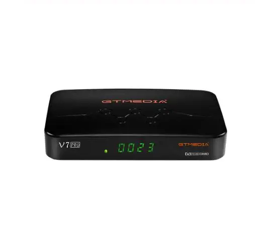 5 шт. GTMEDIA V7 pro Обновление от v7 plus DVB-S/S2/S2X + T/T2 спутниковый ресивер ТВ Декодер PowerVu Biss