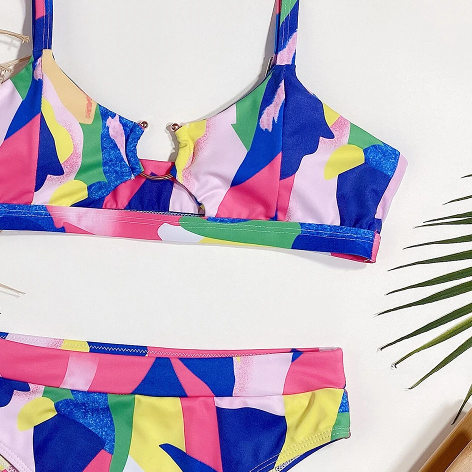 

Push Up Bikini 2021 Women's Swimwear Sexy Female Swimsuit High Waist Bikinis Set Summer Swimming for Bathing Suit Women Biquini