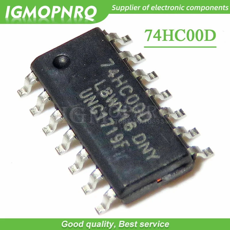Логические ворота 74HC00D 74HC00 SN74HC00D SOP-14, Четырехъядерные 2 в NAND-GATE, новый оригинальный, 20 шт. Логические ворота 74HC00D 74HC00 SN74HC00D SOP-14, Четырехъядерные 2 в NAND-GATE, новый оригинальный, 20 шт.