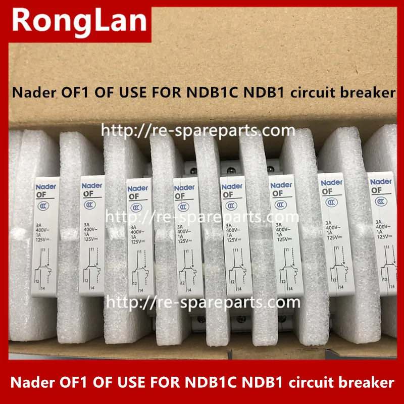 

letter Nader SD OF MX+OF circuit breaker auxiliary contact used to ensure genuine in NDB1C NDB1 circuit breaker auxiliary-10PCS
