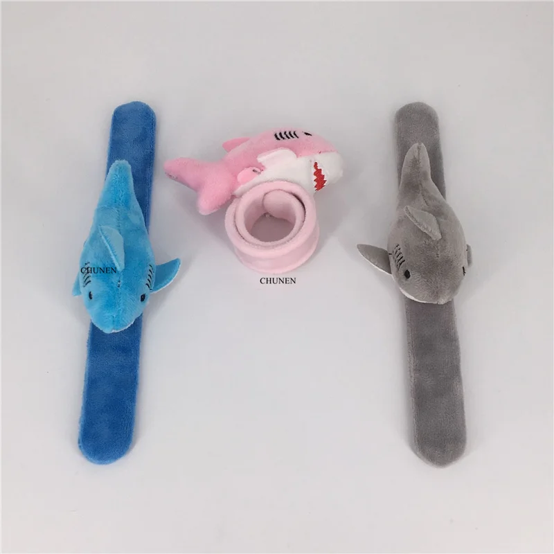 3 цвета прибл. 10 см Плюшевая игрушка в виде морского животного Акула Детская