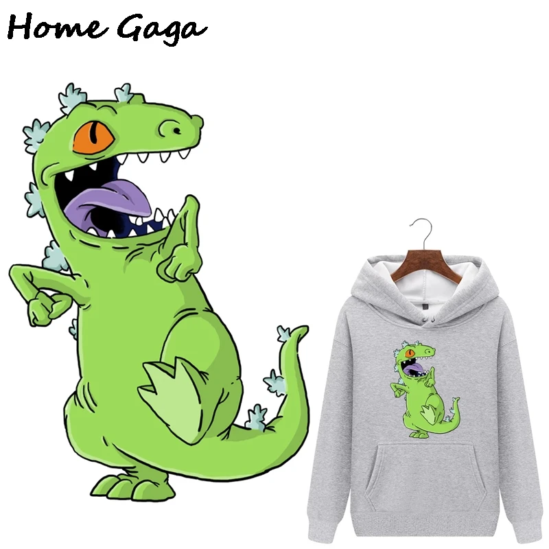 

Homegaga Cool Dragon Heat Transfer Patches For Clothing Vynil Heat Transfer Cartoon Ironing Stickers Diy Thermal Patch D2523