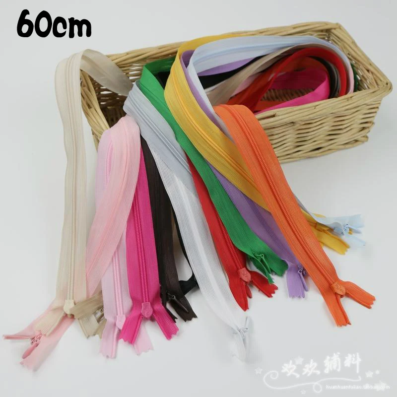 

DIY Handmade Accessories Nylon Invisible Zipper 60cm