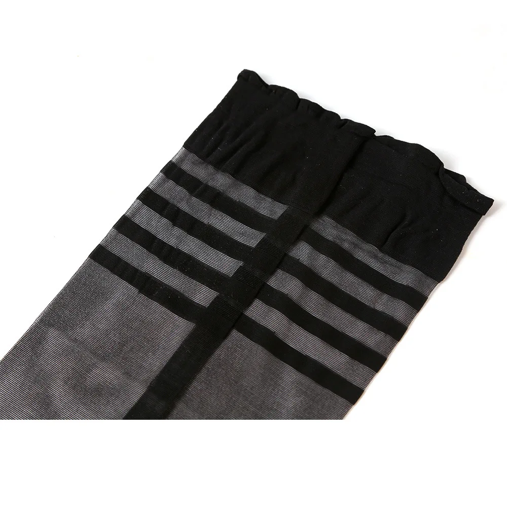 Однотонные сексуальные женские высокие носки стандартные гольфы женское нижнее