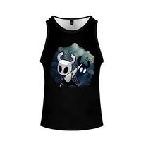 game hollow knight vest summer action adventure game print men tank tops women sports vests fitness top tee