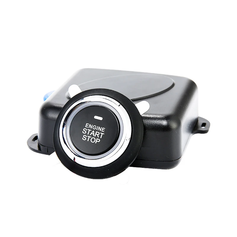 Автомобильная умная система сигнализации кнопка пуска двигателя Блокировка 12 В