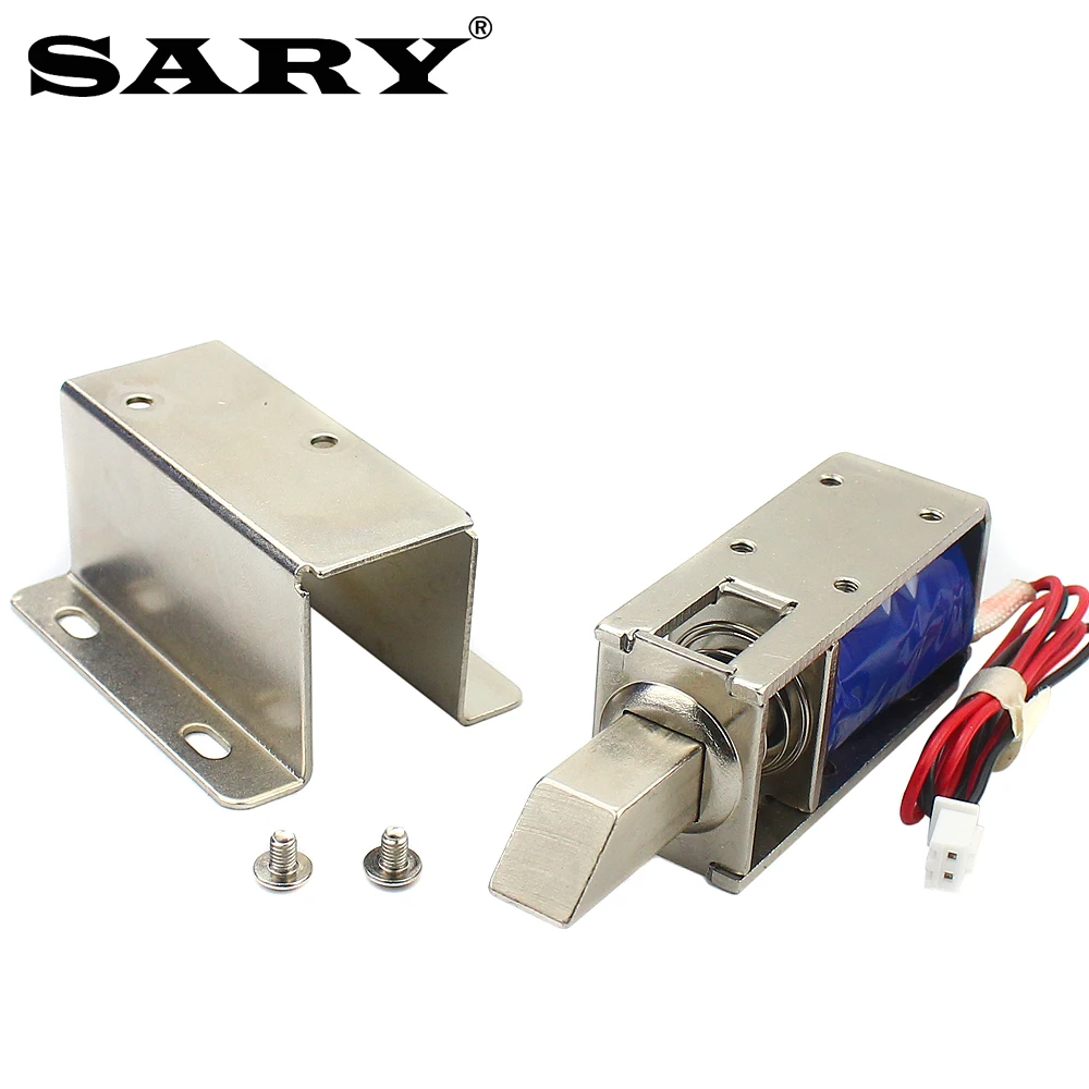 Электромагнитный замок маленький электронный дверной мини-замок с