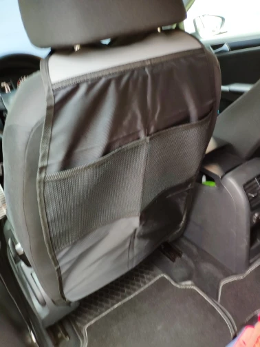 shown in the figure Универсальный Водонепроницаемый Автомобильный Органайзер на спинку сиденья сумка для хранения на сиденье автомобиля задняя крышка защита от грязи чехол для ребенка малыш коврик - Цвет: shown in the figure