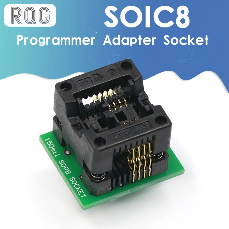 

10 шт. SOP8 поворотный DIP8 SOIC8 К DIP8 IC сокет программатор адаптер сокет 150 мил