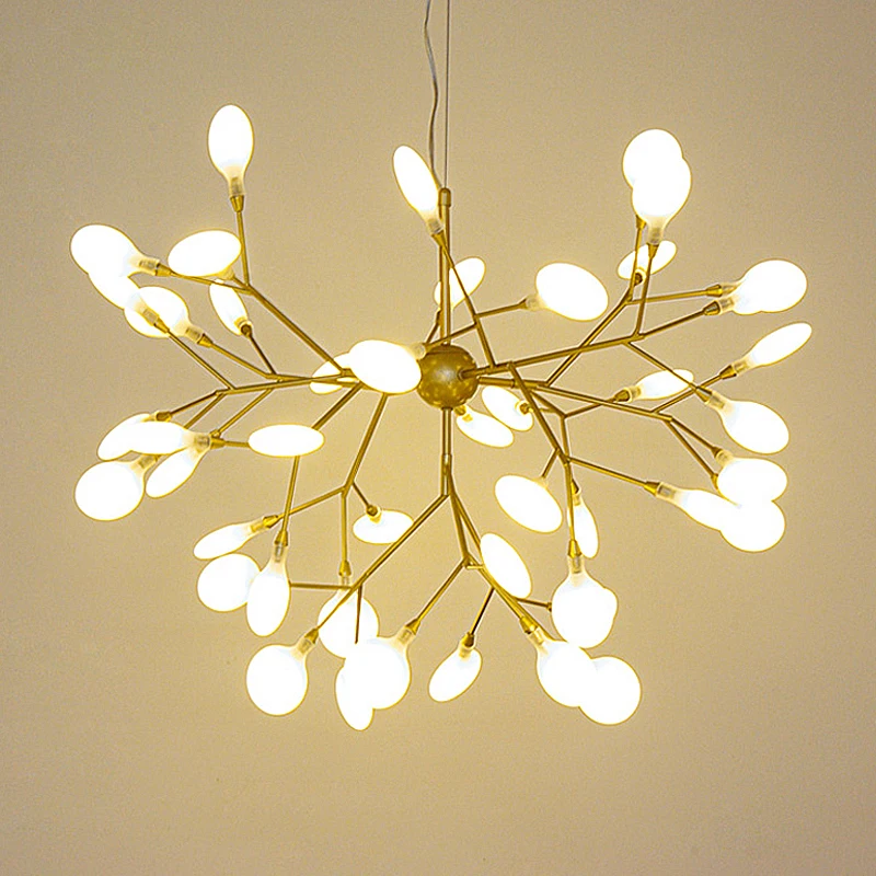 Modern LED Firefly Chandelier Lighting Pendant Chandeliers Lustre   For Living Room Bedroom Kitchen Indoor Lamp Fixture Lights