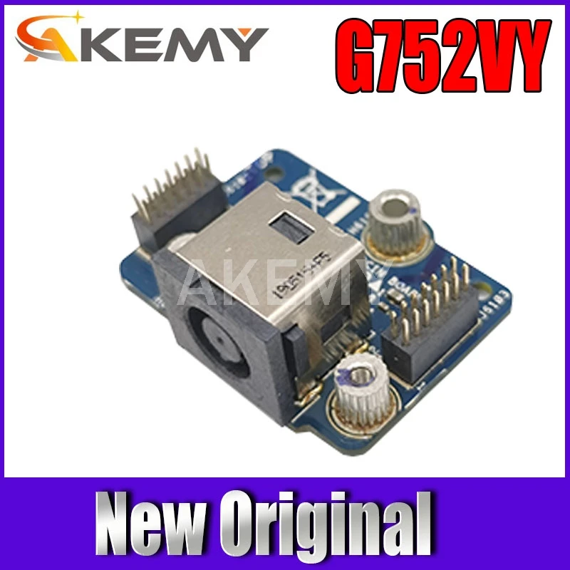 

Akemy G752VY DC порт платы для Asus G752V G752VM G752VT G752VY G752VS G752VL разъем питания постоянного тока
