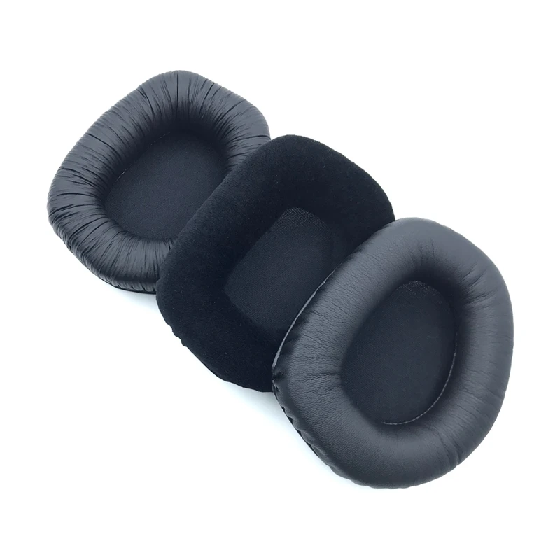 

1 Pair Leather//Flannel Ear Cover Compatible with Rs165 Rs175 Rs185 Rs195 Fashion Cover Earpad Soft Sponge Qualified Pad