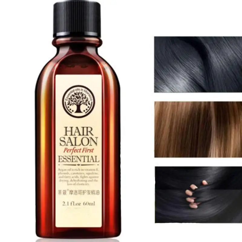 Эфирное масло для ухода за волосами марокканский аргановый орех питает кожу