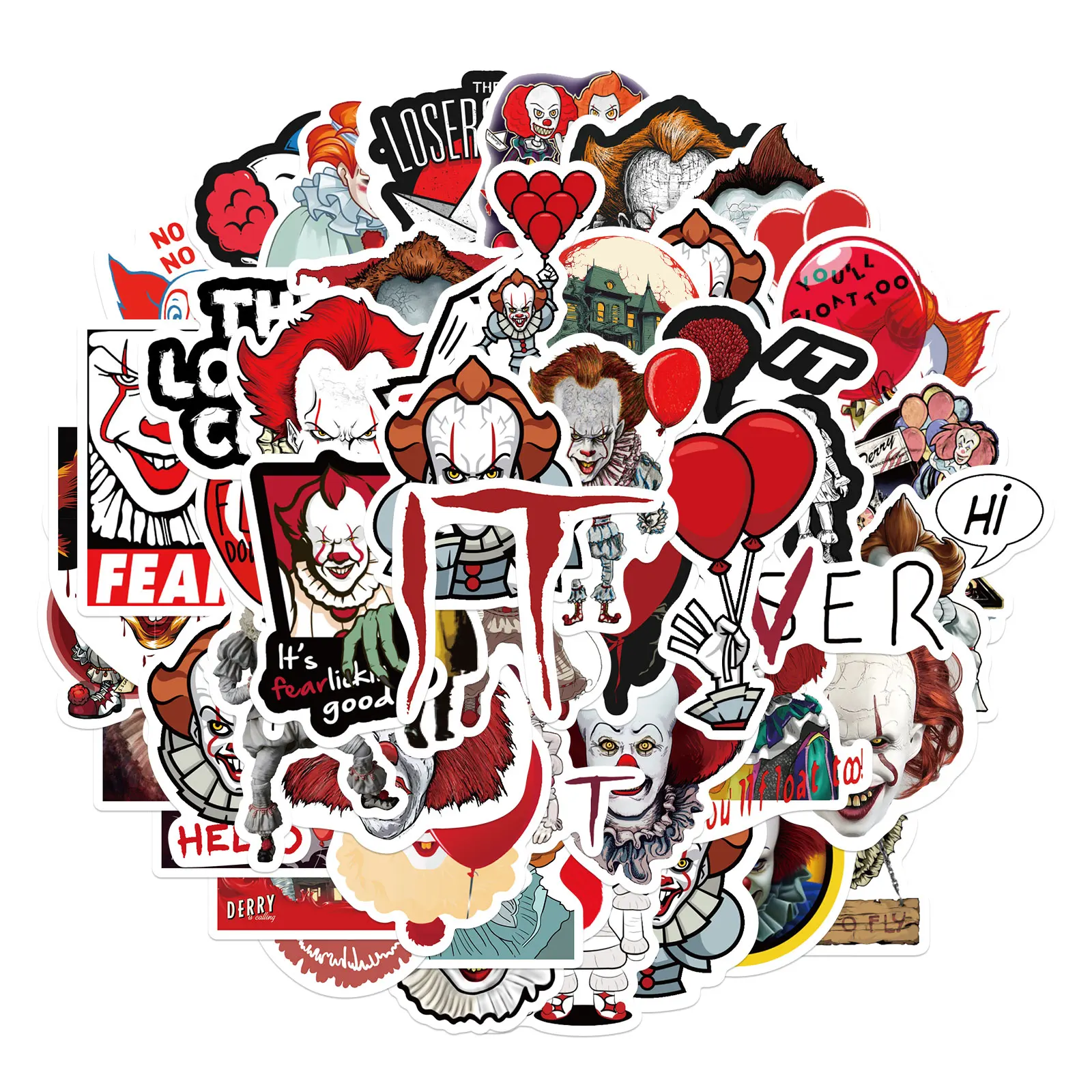 10/50 Buah Film Baru Ini Bab Dua Stiker untuk Mainan Anak Tahan Air untuk Laptop DIY Helm Sepeda Stiker Stiker Mobil