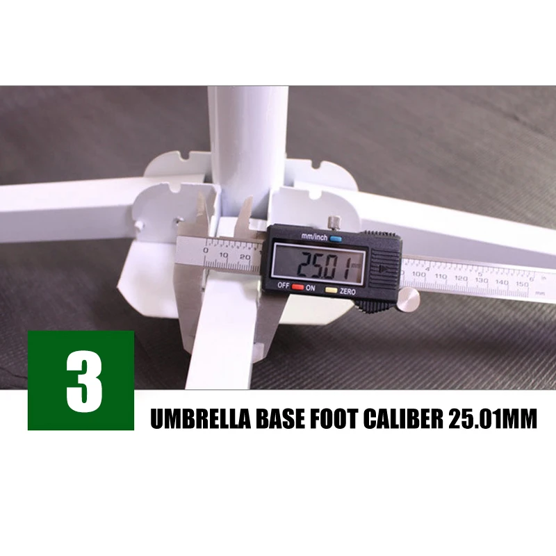 

Newly Folding Patio Umbrella Cross Holder Outdoor Umbrella Base Stable Non-slip BN99