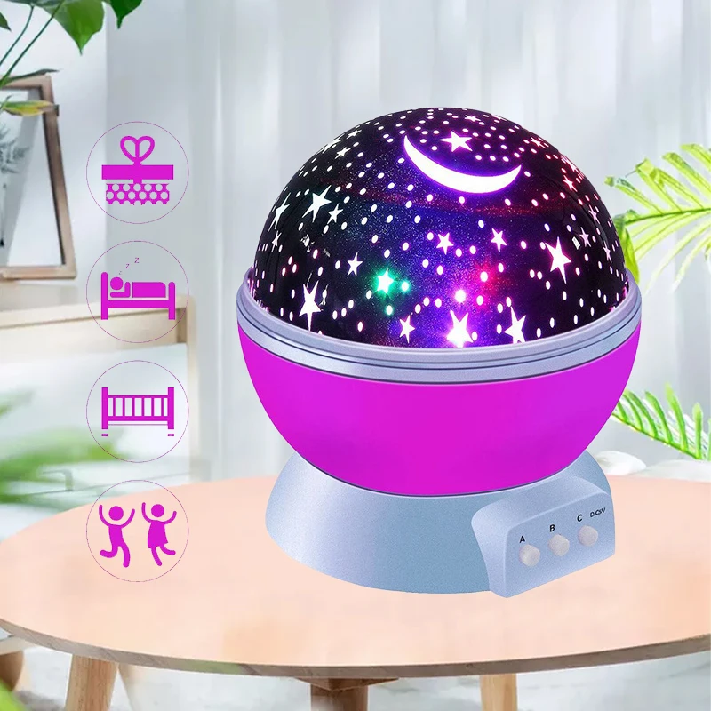 

Night Light Usb Starry Sky Light Led Star Sky Projector Super Bright Romantic Starry Sky Table Lamp For Child Bedroom