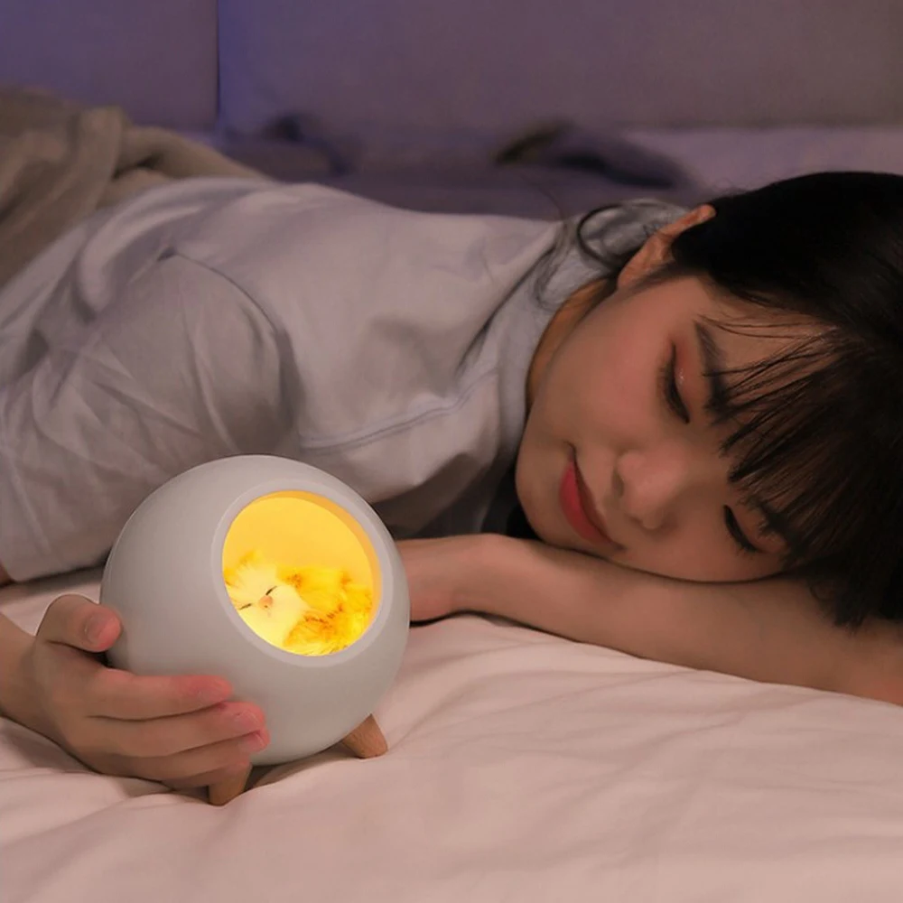 Светодиодный Ночной светильник Bluetooth Динамик Рождественский s домик для домашних