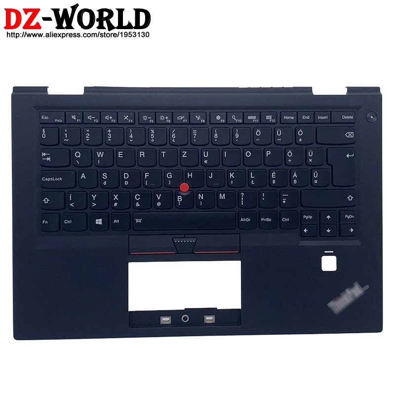 Comprar Cubierta Superior Con Reposamanos Para Ordenador Portátil Lenovo Thinkpad X1, Cubierta Superior Con Teclado Retroiluminado HU Hungric De 4. ª Generación, 01AV165 01AV204