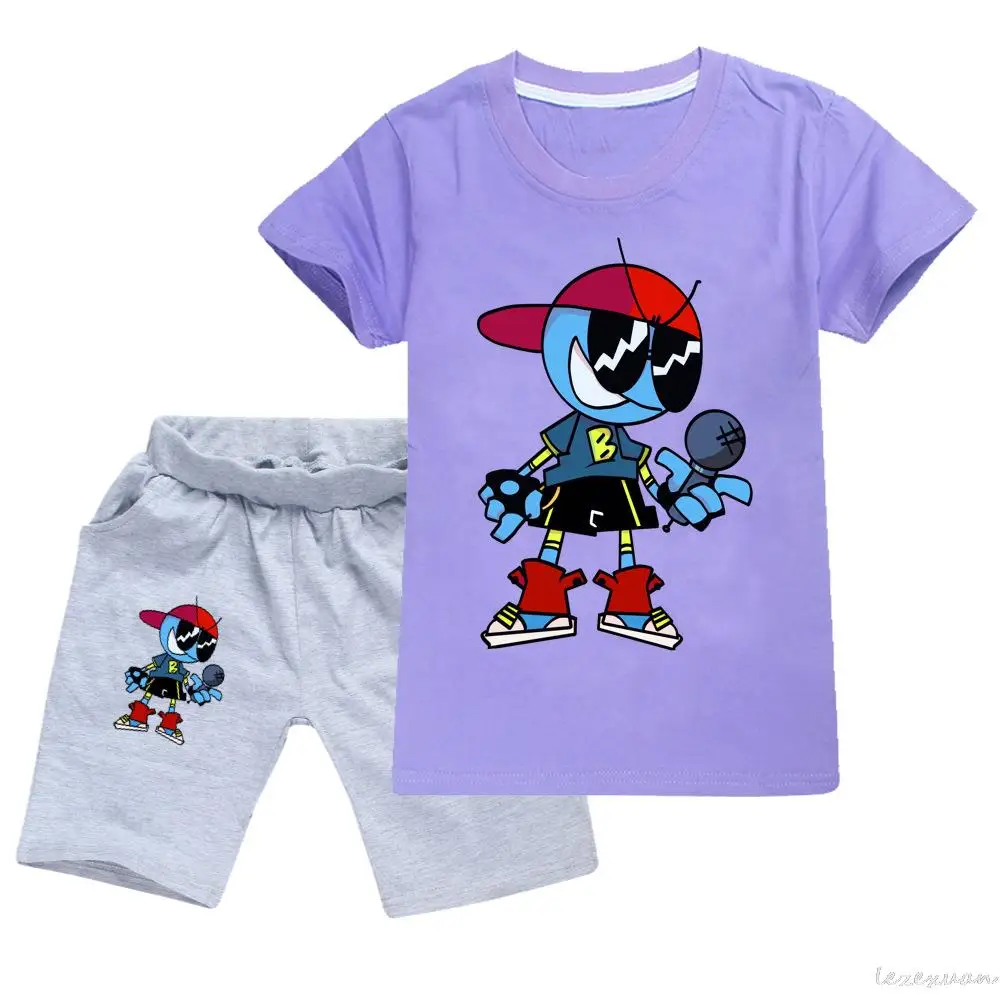 Футболка и штаны для мальчиков с коротким рукавом шорты|Комплекты одежды