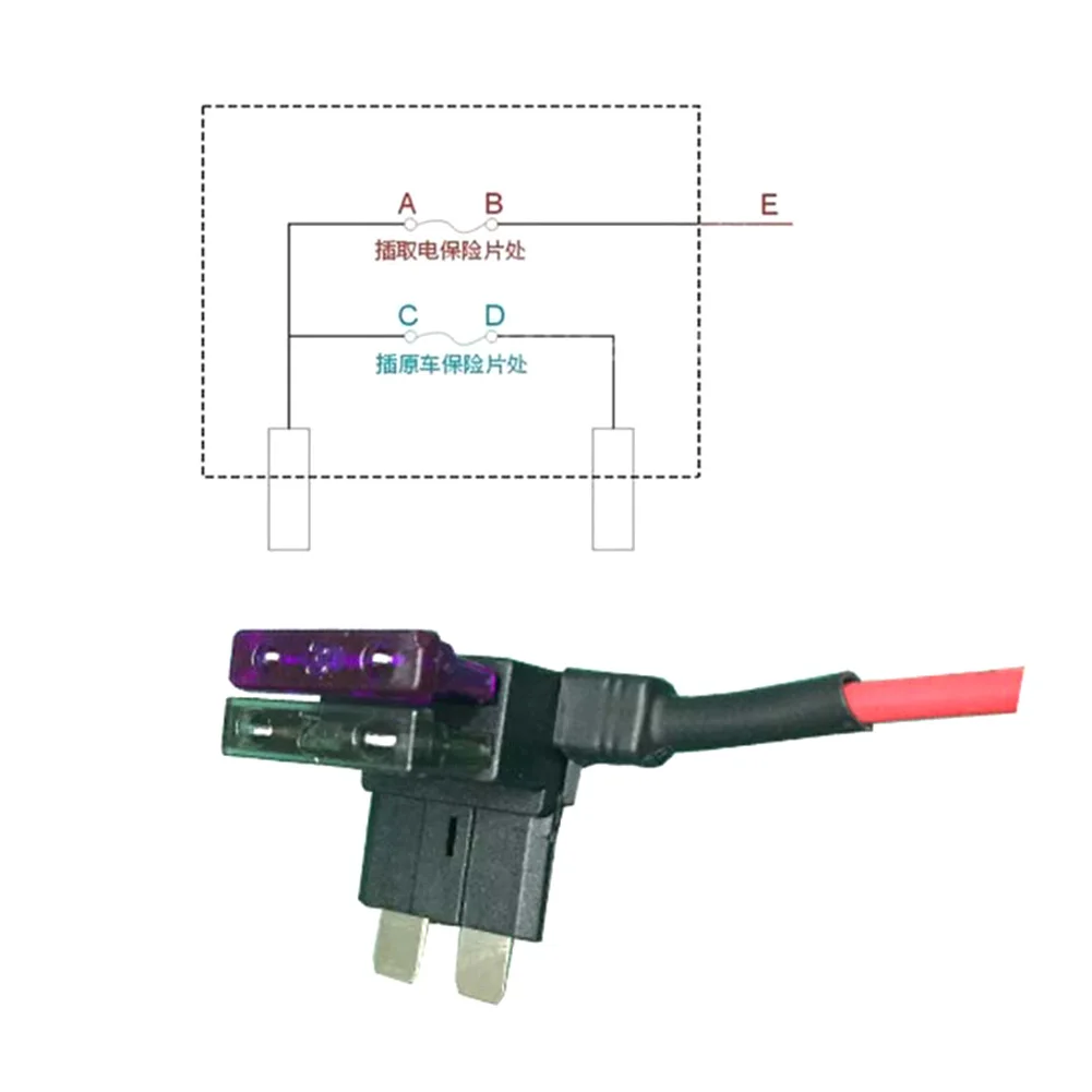 Кабель зарядного устройства 12 В-24 В до 5 с кабелем Hardwire адаптер мини-USB для