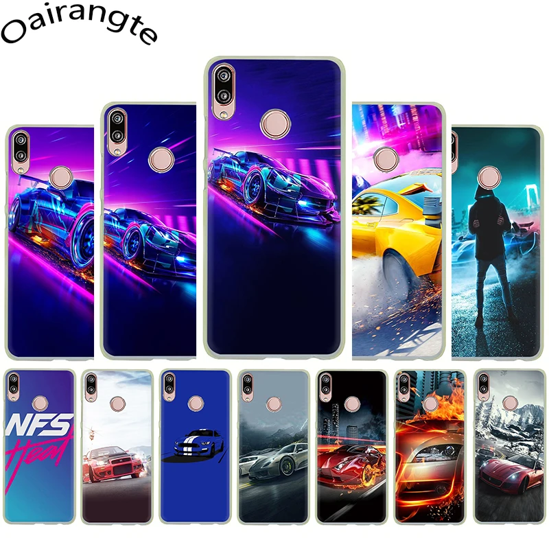 Need for Speed тепла жесткий чехол для телефона с рисунком в виде Huawei P8 P9 P10 P20 P30 Lite Pro Mini P