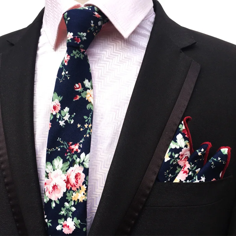 

Linbaiway хлопковый цветочный жаккардовый тканый мужской галстук носовой платок Набор хлопковых галстуков для мужчин костюм деловой свадьбы П...