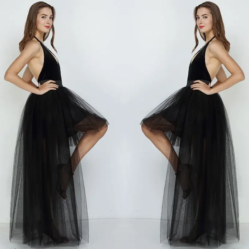 Фото Womens Mesh High Waist Pleated Fluffy Maxi Dovetail Tutu Skirt Layered Tulle Low Asymmetric Dance Party A-Line Petticoat Женская Womens Mesh High Waist Pleated Fluffy Maxi Dovetail Tutu Skirt Layered Tulle Low Asymmetric Dance Party A-Line Petticoat Женская