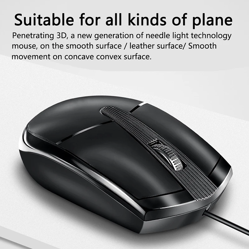 

USB Wired Keyboard & Mouse Set Gaming Mouse Keyboard Combo Notebook Laptop For Office Home