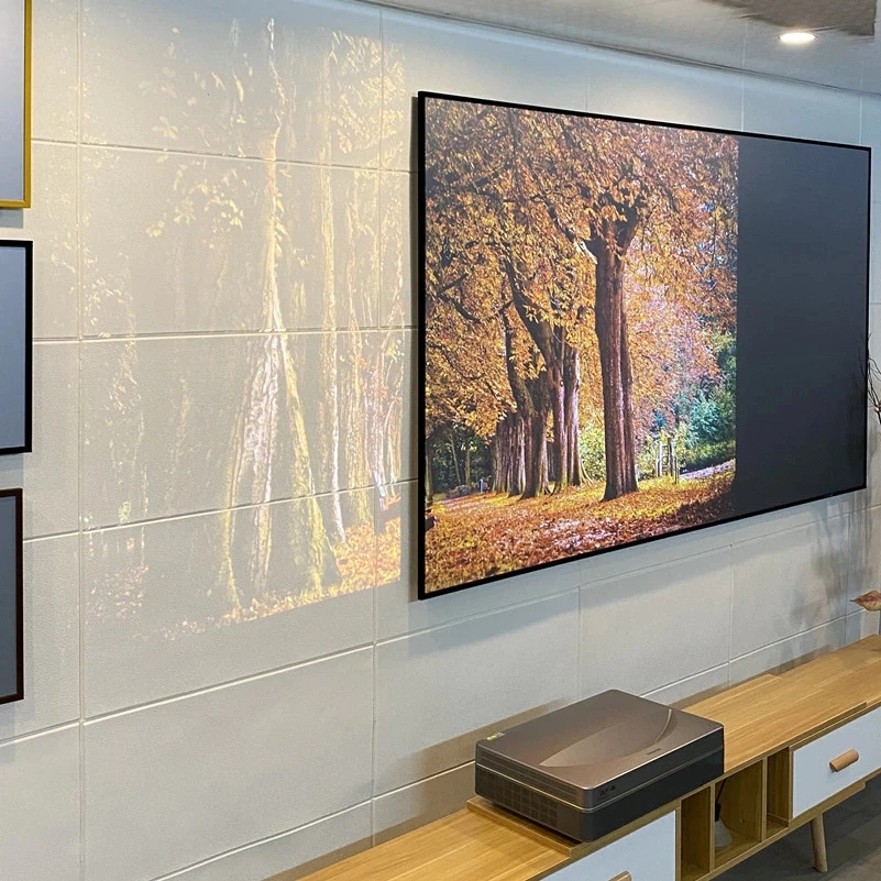 MIVISION 100 дюймовый 16:9 тонкий ободок UST фиксированный рамочный экран - купить по