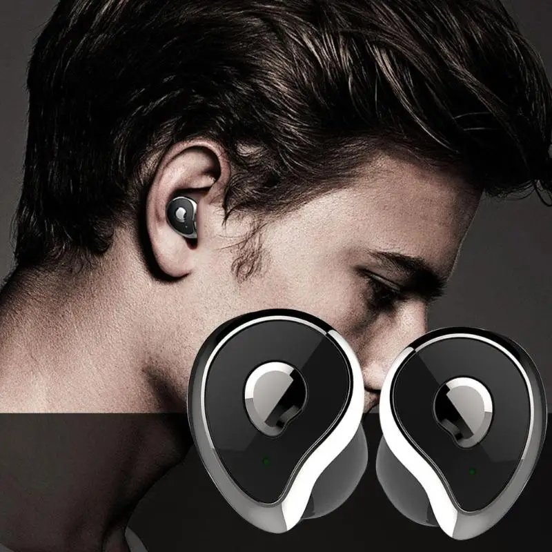 Миниатюрные Bluetooth наушники TWS 5 0 портативные Беспроводные спортивные 6D Hifi