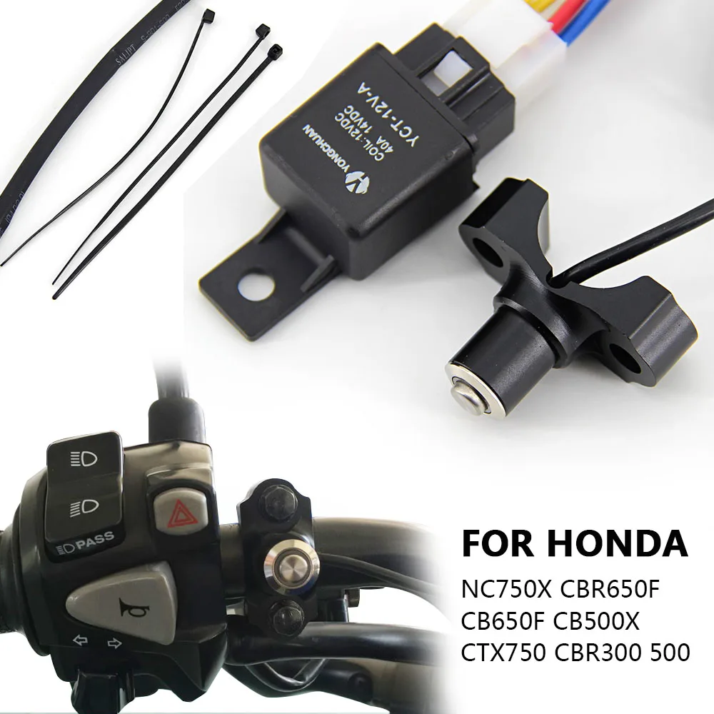 Для Honda CBR300 CBR500 CBR650 CB500X CB650 NC750X CTX700 светодиодный светильник переключатель