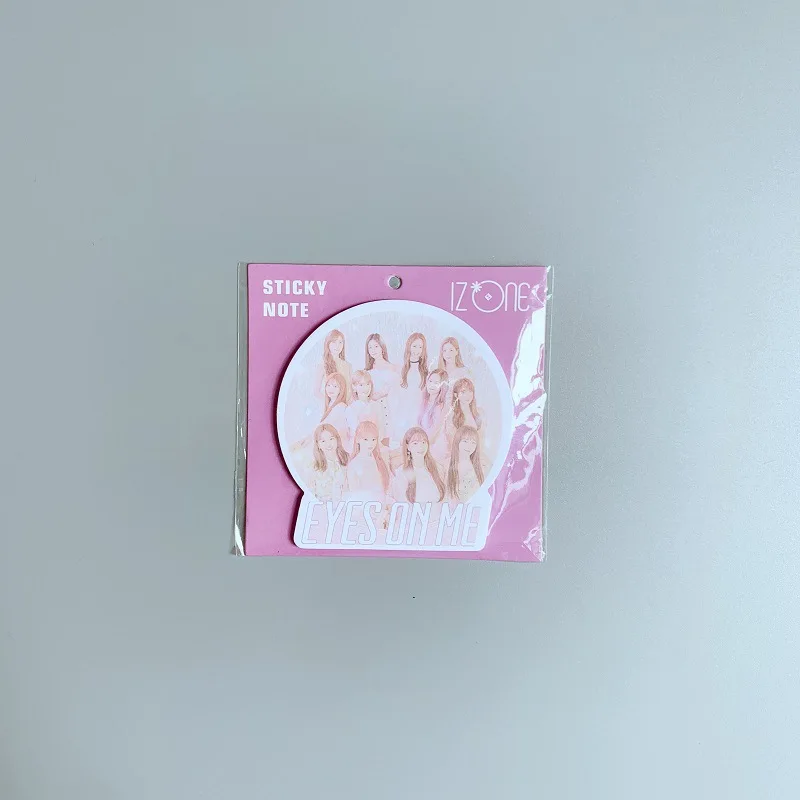 IZONE 30 шт. KPOP Bangtan Boy BLACKPINK дважды Липкие заметки SEVENTEEN GOT7memo Pad IZONE Post It Notes TXT Signature канцелярские принадлежности - Цвет: IZONE