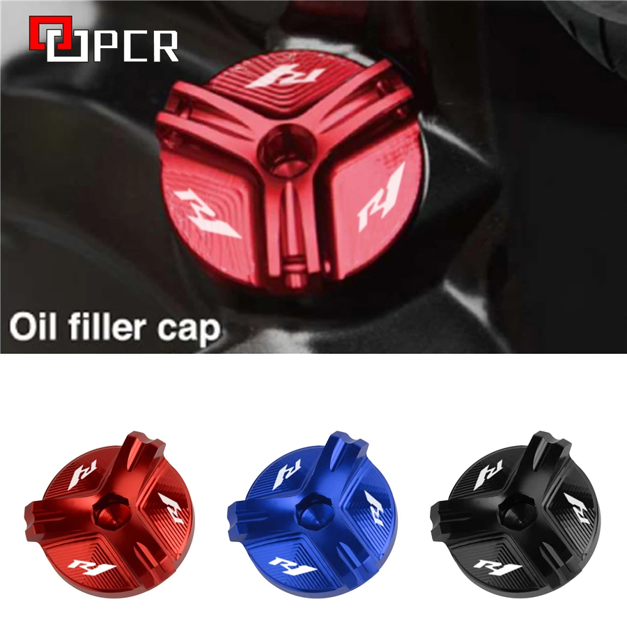 

Алюминиевый Масляный наполнитель для мотоцикла CNC, крышка заглушки для Yamaha R1 YZF-R1 1998-2020 2019 2018 2017 2016
