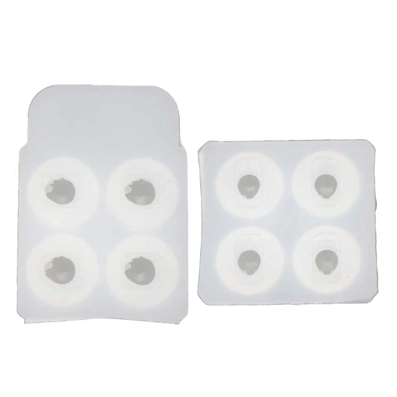 

L5YD 2 шт., форма в виде черепа, бусины из смолы, искусственные ювелирные изделия, силиконовые формы, инструменты