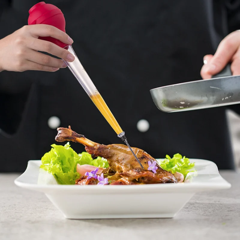 Инжектор курицы инжектор приправы из нержавеющей стали мяса птицы | Дом и сад