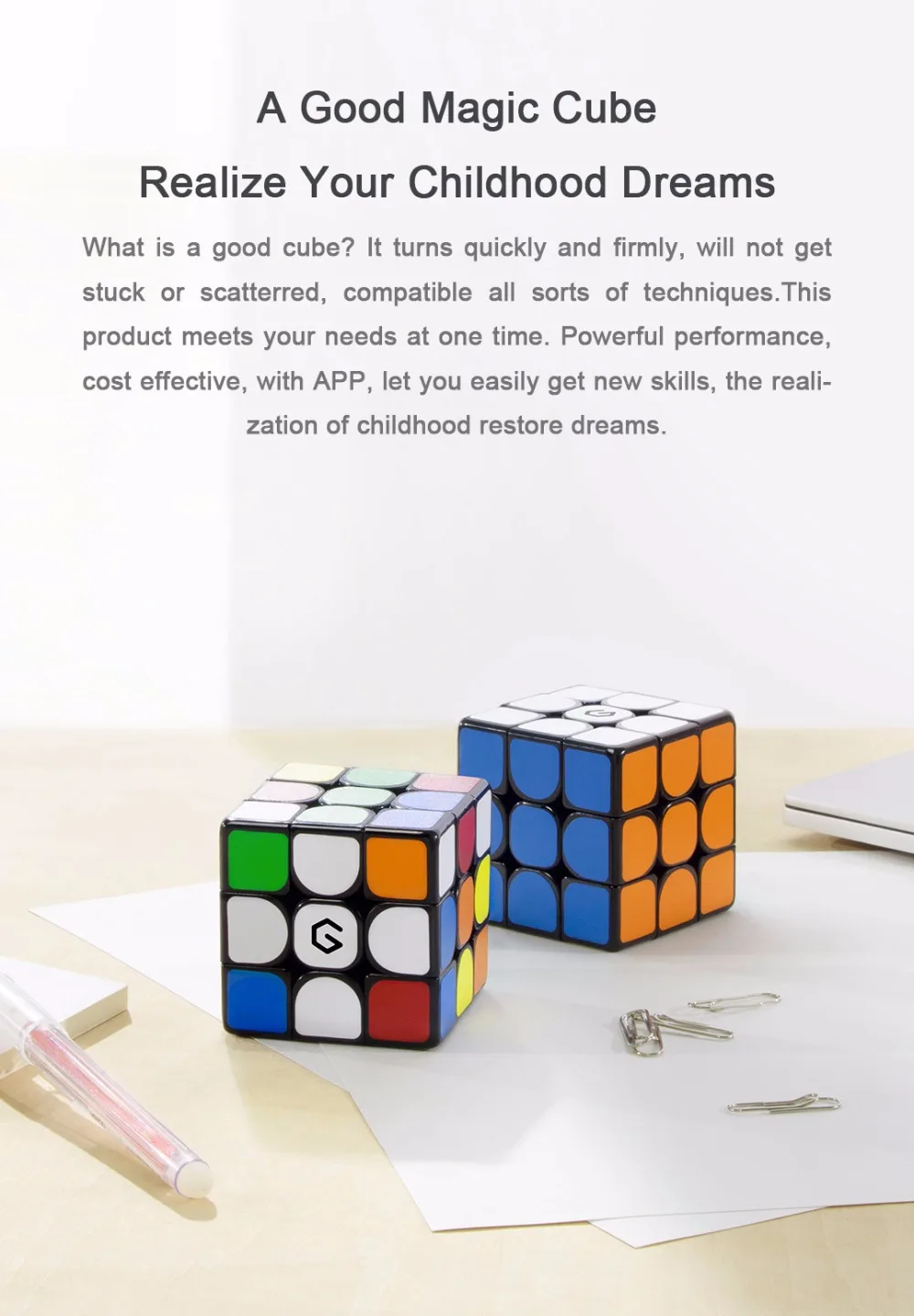 Xiaomi Mijia Giiker M3 магнитный куб 3x3x3 яркий цвет квадратный магический куб головоломка научное образование работа с giiker app