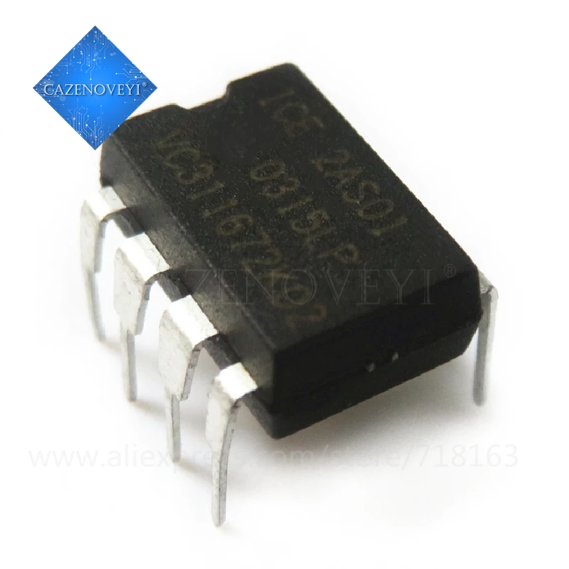 5pcs/lot ICE2AS01 2AS01 DIP-8 In Stock | Электронные компоненты и принадлежности