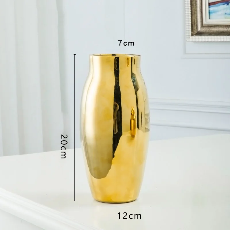 3 шт. Европейский роскошный дом гостиная мягкие украшения золотой керамическая