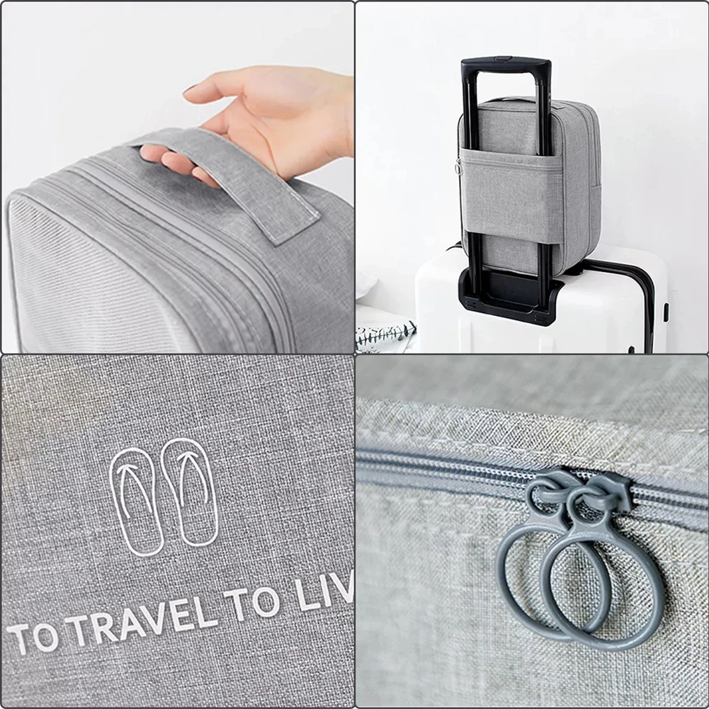 Уличная дорожная коробка для обуви хранения подходит походов с двусторонней