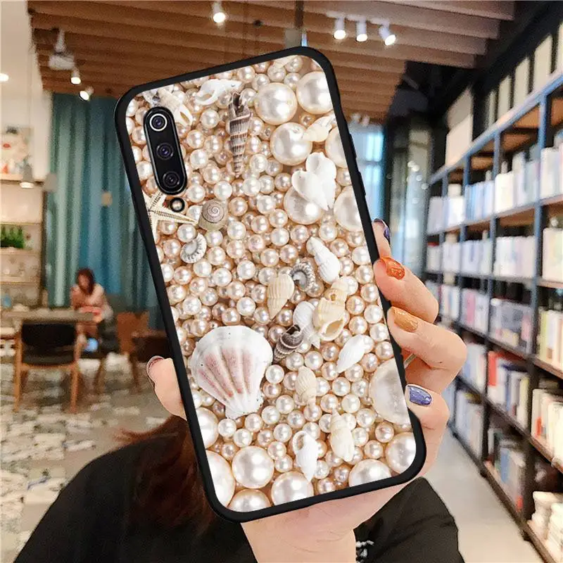 

pearl Phone Case For Xiaomi Redmi 7 9t 9se k20 mi8 max3 lite 9 note 8 9s 10 pro