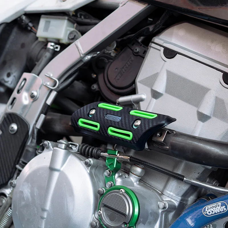 

1pcs Universal Off Road Motorcycle 25-51mm Exhaust Pipe Muffler Heat Shield Protector Cover For Yamaha Kawasaki Honda Motorcycle