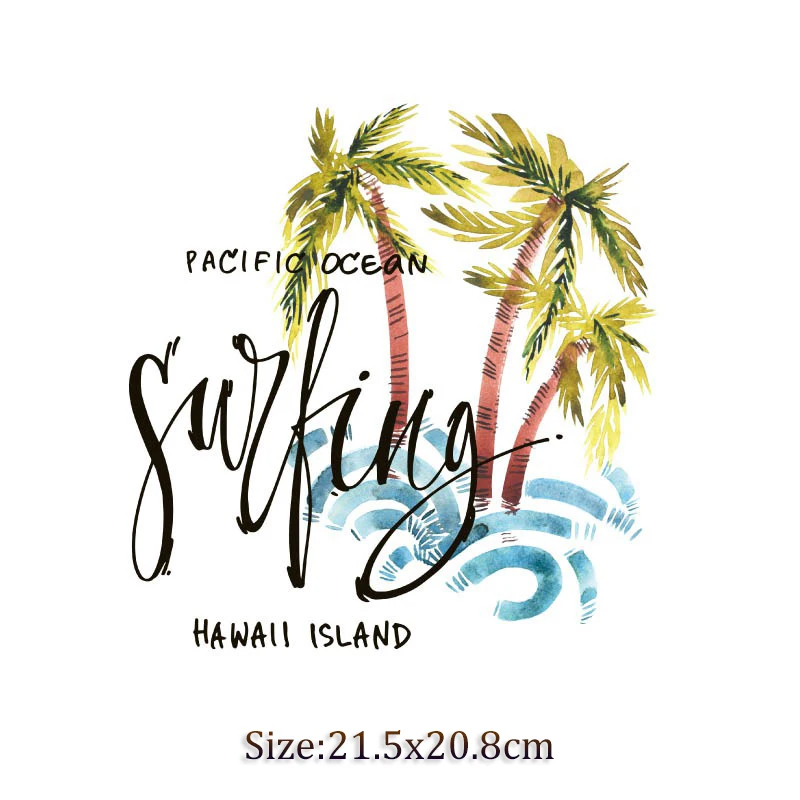 Нашивки для одежды с рисунком дерева нашивки утюга Модные Качественные