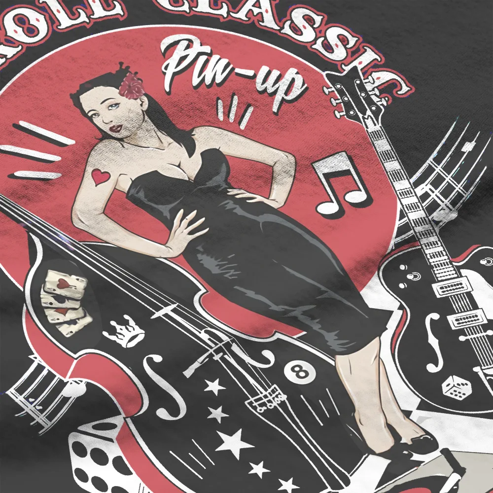 Rockabilly винтажные носки в стиле рок-н-ролл музыка уникальная футболка модель